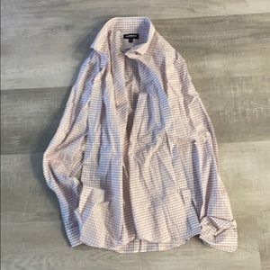 Express large extra slim dress shirt
